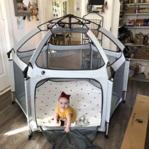 Corral Versátil y Portátil para Bebés